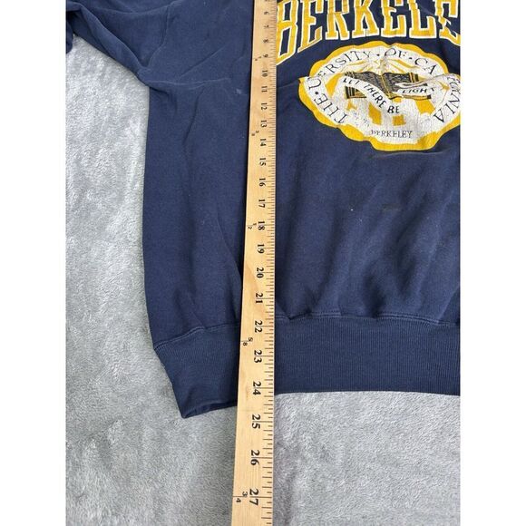 Vintage University Of California Berkeley Sweatshirt Men's Size XL Blue - Picture 12 of 12
